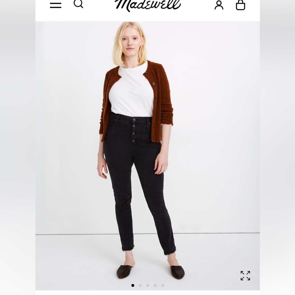 Madewell curvy high rise jeans